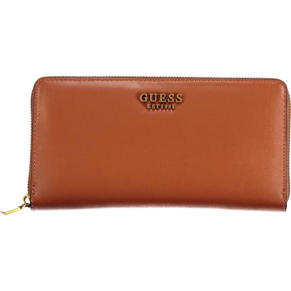 portafogli Guess jeans marrone