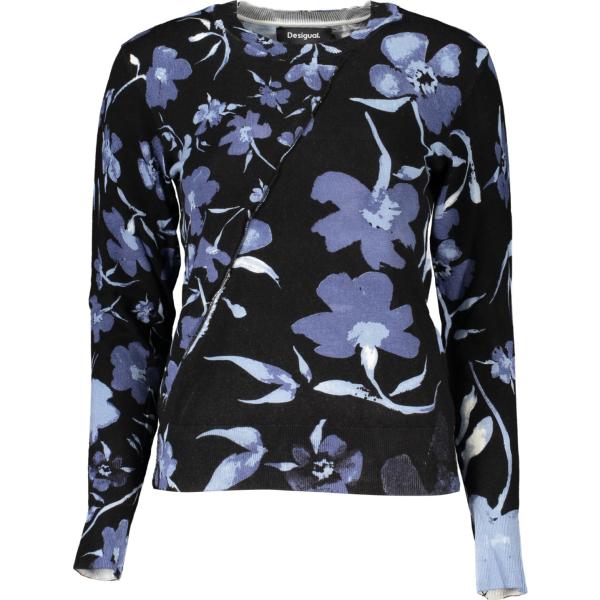 maglieria Desigual nero con stampe