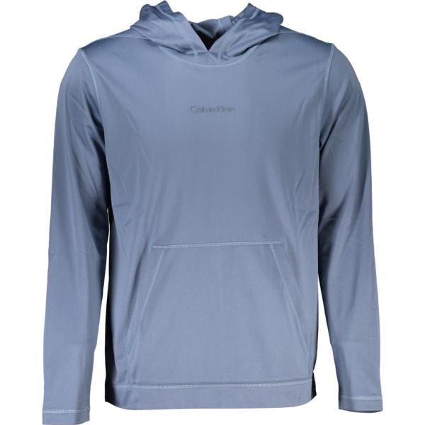 felpe sportive Calvin klein blu con stampe