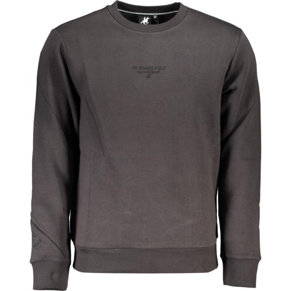 felpe U.s. grand polo grigio con stampe