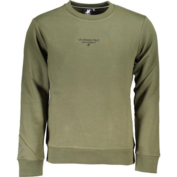 felpe U.s. grand polo verde con stampe