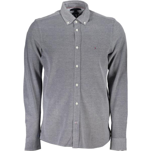 camicie Tommy hilfiger grigio