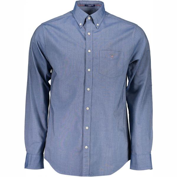 camicie Gant blu