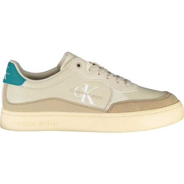 sneakers Calvin klein marrone con stampe