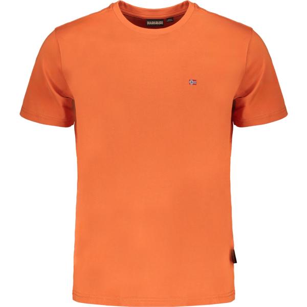t-shirt Napapijri arancione