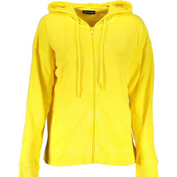 felpe con cappuccio North sails giallo