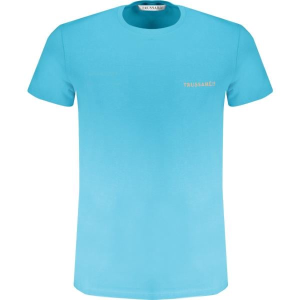 t-shirt Trussardi blu con stampe