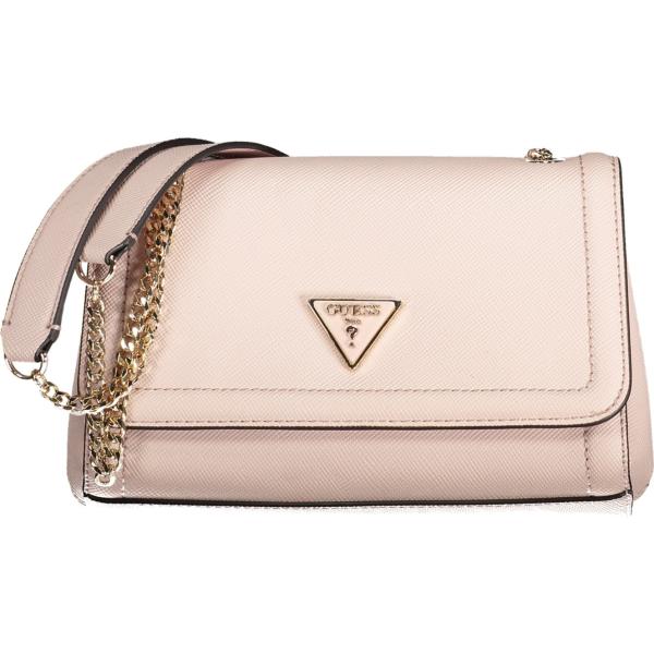 borse a spalla Guess jeans rosa