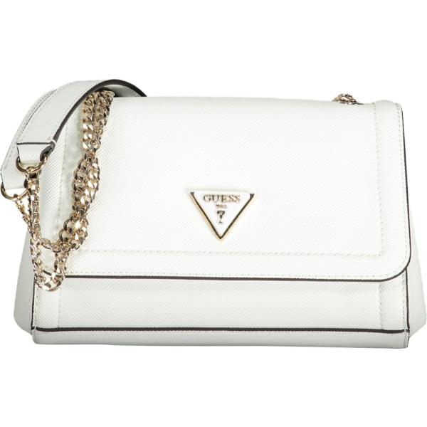 borse a spalla Guess jeans bianco