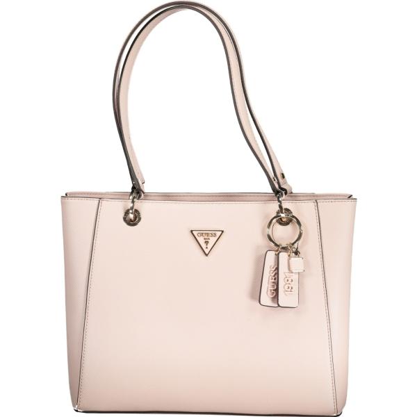 borse a spalla Guess jeans rosa