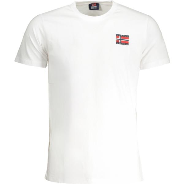 t-shirt Norway 1963 bianco con stampe
