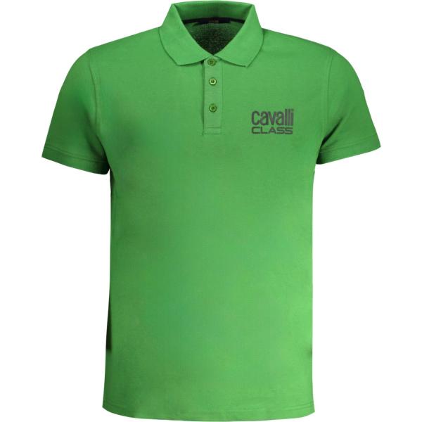 polo Cavalli class verde con stampe