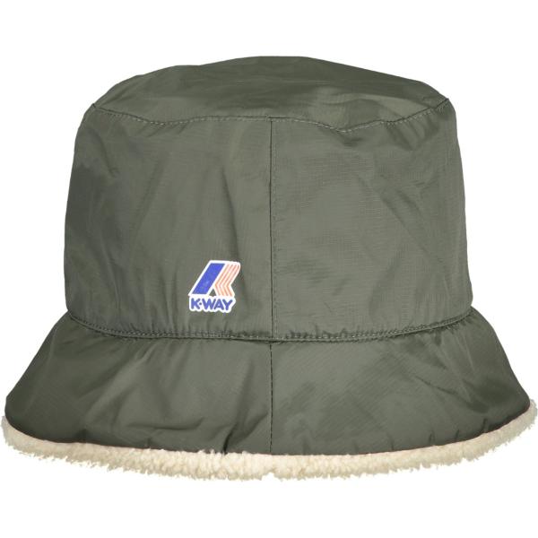 cappelli K-way verde con stampe