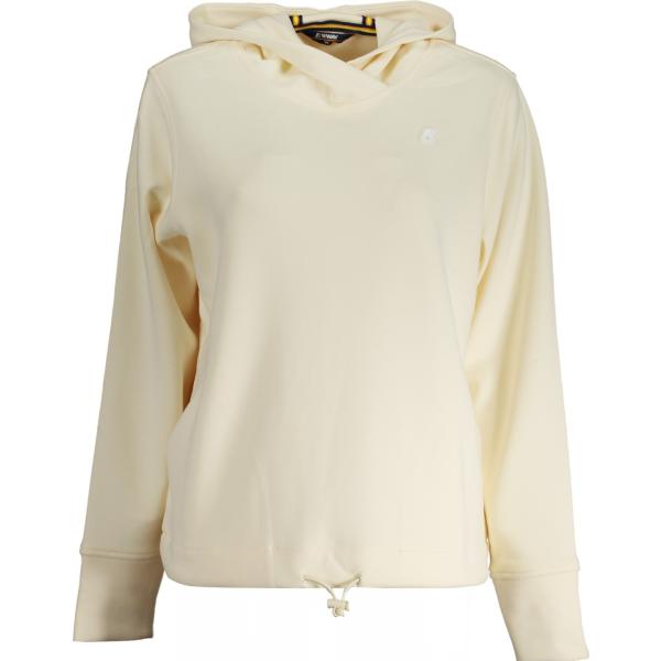 felpe con cappuccio K-way bianco