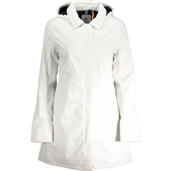 trench K-way bianco