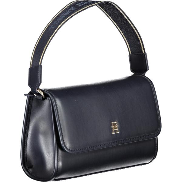 borse a spalla Tommy hilfiger nero