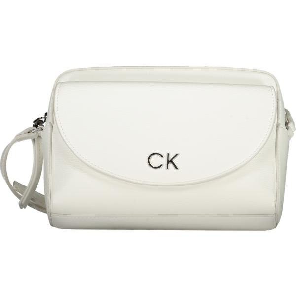 borse a tracolla Calvin klein bianco