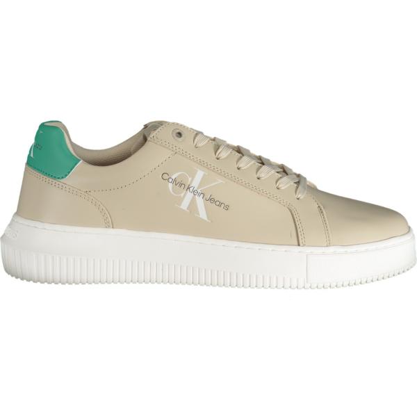 sneakers Calvin klein marrone con stampe