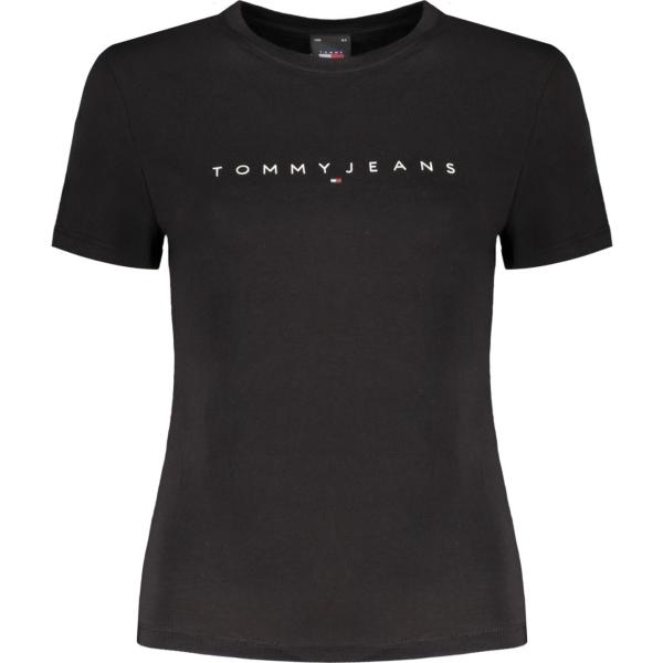 t-shirt Tommy hilfiger nero con stampe