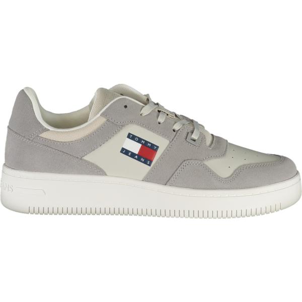 sneakers Tommy hilfiger grigio con stampe