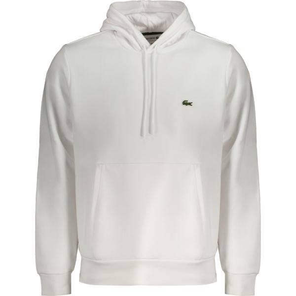 felpe con cappuccio Lacoste bianco