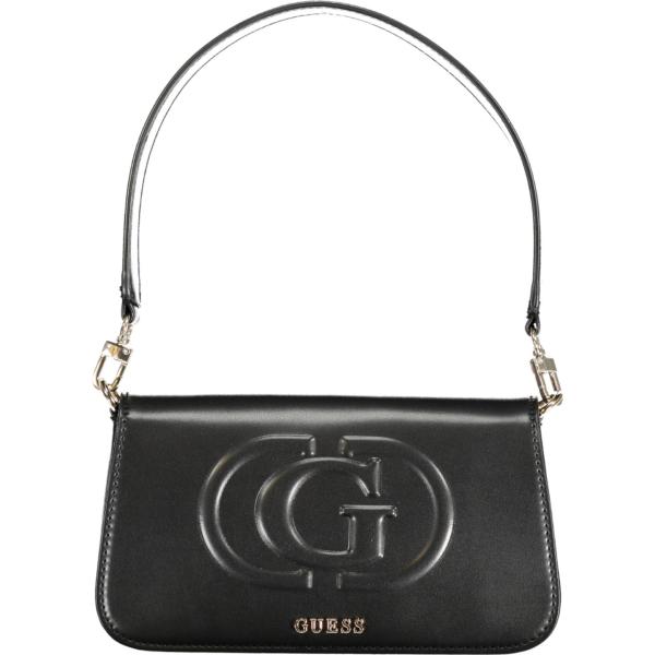 borse a spalla Guess jeans nero