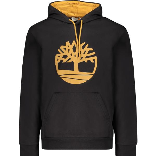 felpe con cappuccio Timberland nero con stampe