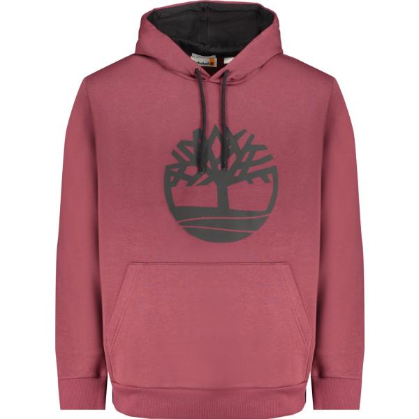 felpe con cappuccio Timberland viola con stampe