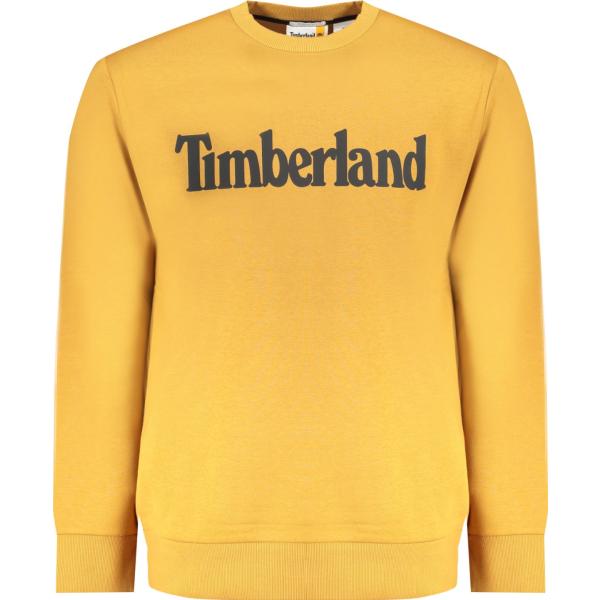 felpe Timberland giallo con stampe