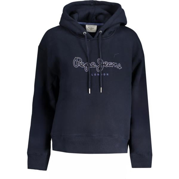 felpe con cappuccio Pepe jeans blu con stampe