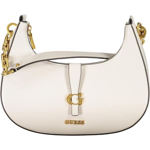 borse a spalla Guess jeans bianco