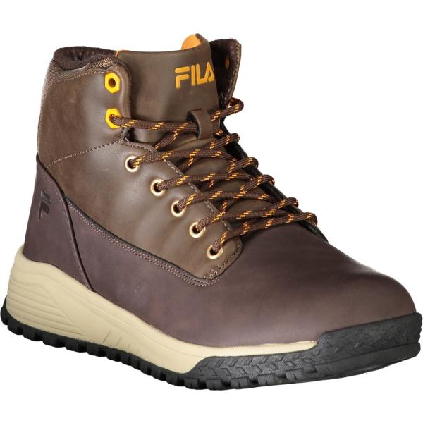stivali Fila marrone con stampe