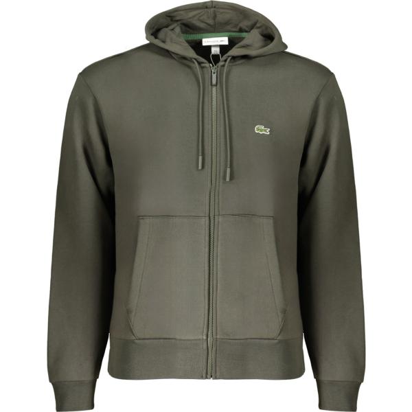 felpe con cappuccio Lacoste verde