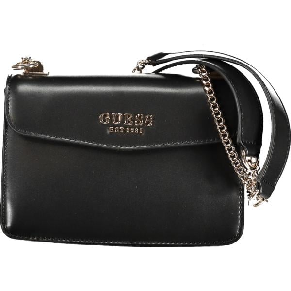 borse a spalla Guess jeans nero