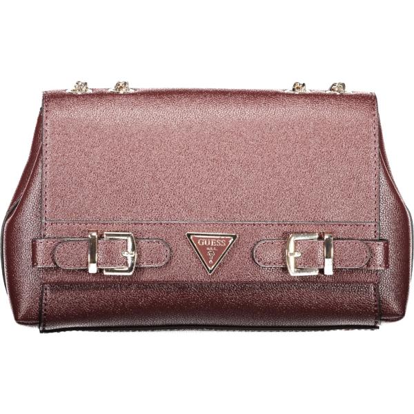 borse a spalla Guess jeans marrone
