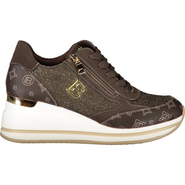 sneakers Laura biagiotti marrone con stampe