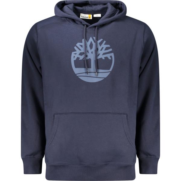 felpe con cappuccio Timberland blu con stampe