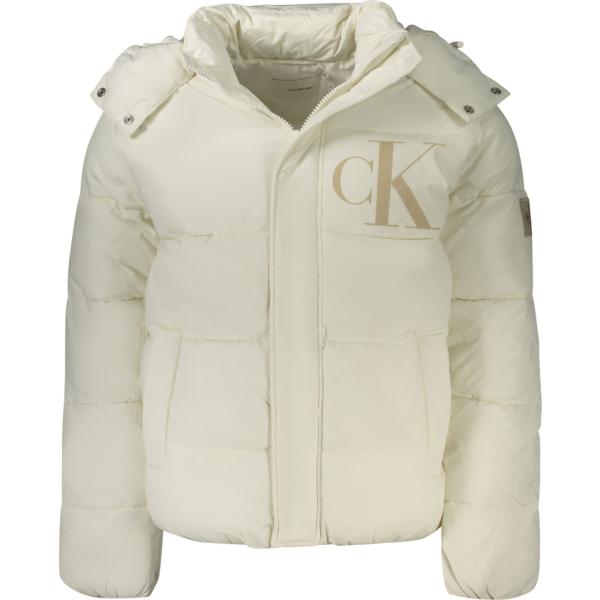 giacche Calvin klein bianco con stampe
