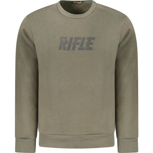 felpe Rifle verde con stampe