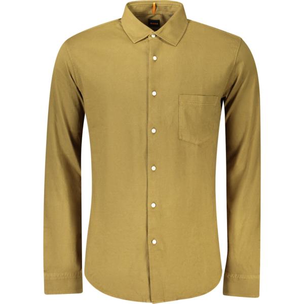 camicie Hugo boss giallo