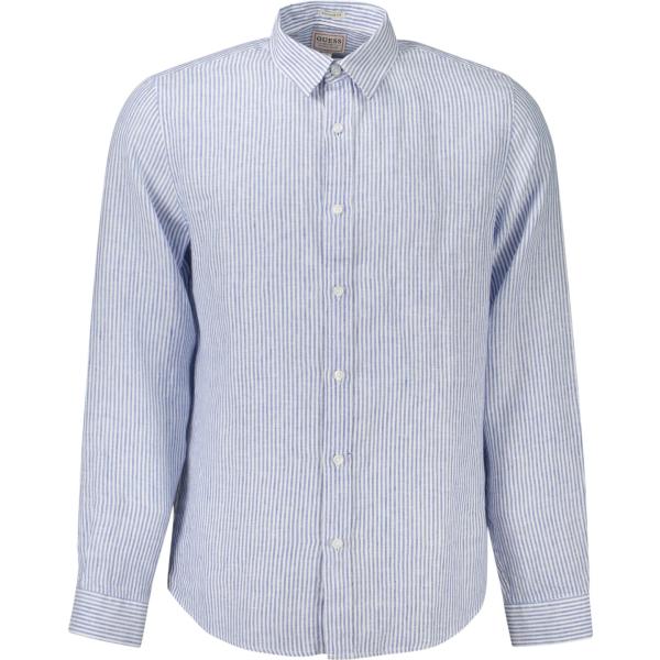 camicie Guess jeans viola a righe