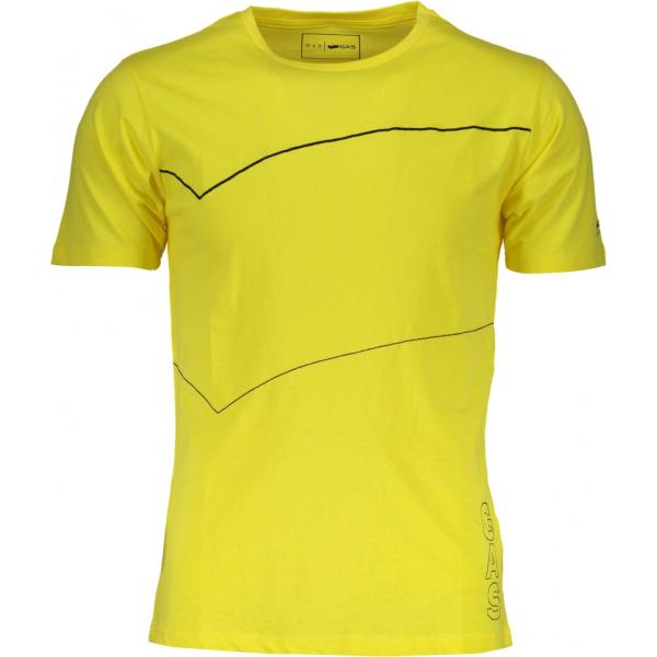 t-shirt Gas giallo