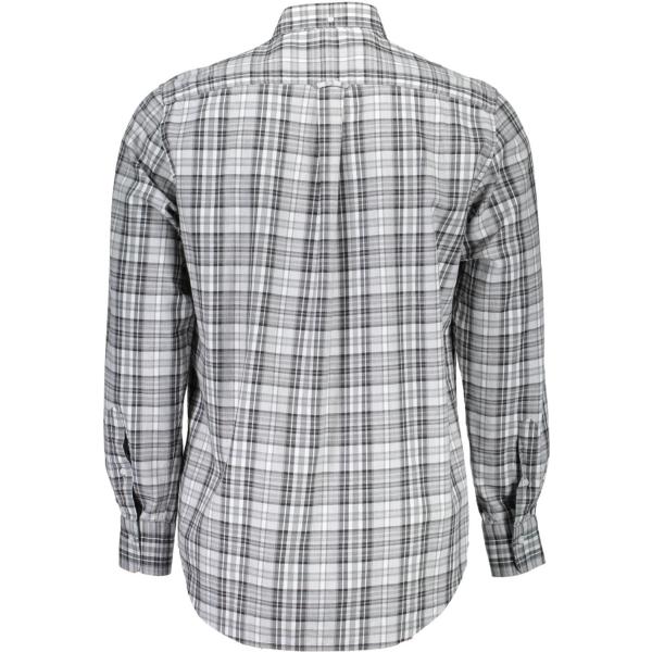 camicie Gant grigio