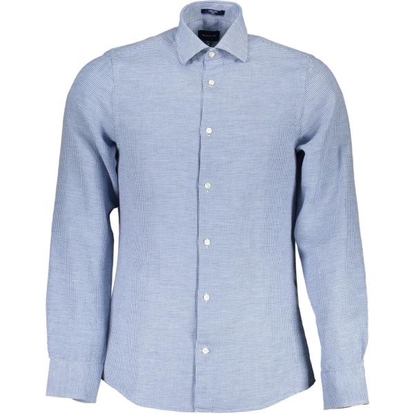 camicie Gant blu