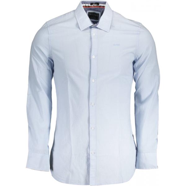 camicie Guess jeans viola