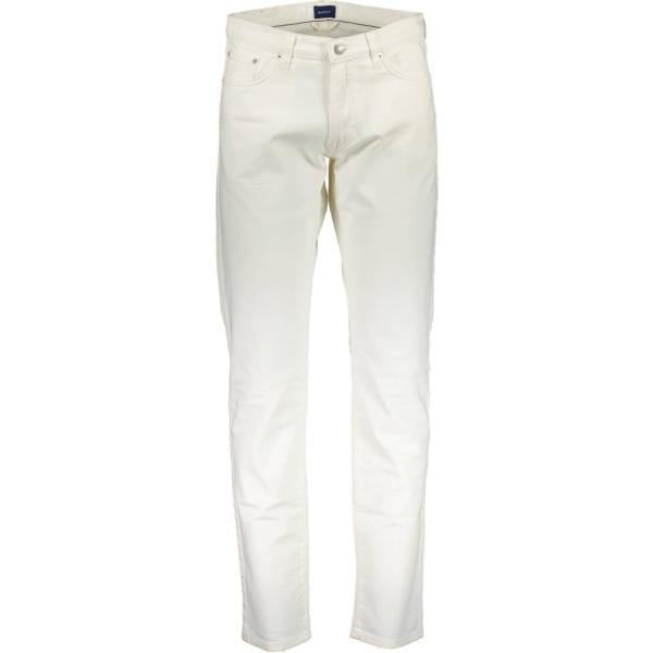 pantaloni Gant bianco
