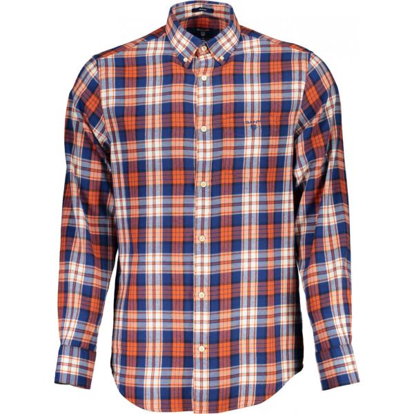 camicie Gant viola
