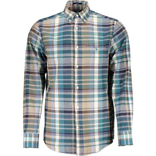 camicie Gant blu