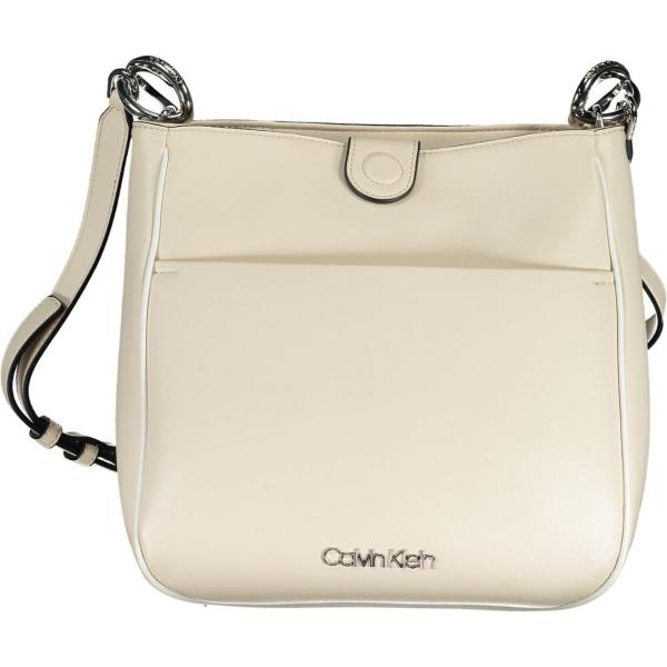 borse a tracolla Calvin klein bianco