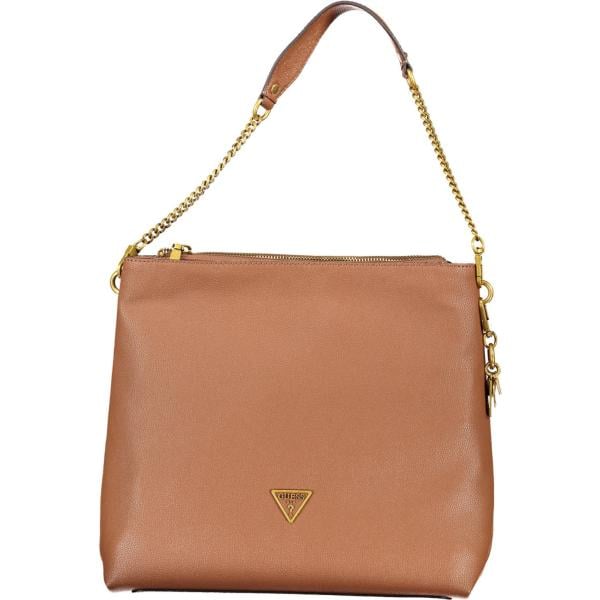borse a tracolla Guess jeans marrone